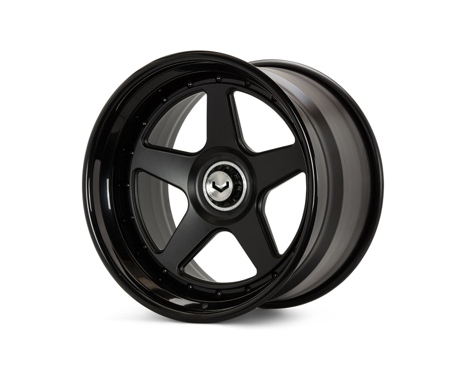 Vossen GEN-01 (3-piece) Forged Satin Black Center / Gloss Black Outer / Center Lock Wheel - 21x13 - Lamborghini Aventador Rear Fitment