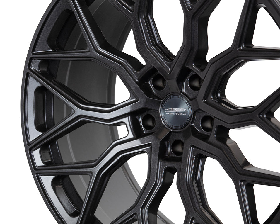 Vossen HF-2 Hybrid Forged Deep Anthracite Wheel - 5x112 22x10.5 +16