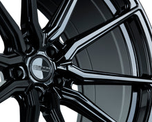 Load image into Gallery viewer, Vossen HF-3 Hybrid Forged Flat Gloss Black Wheel - 5x108 22x9 +38