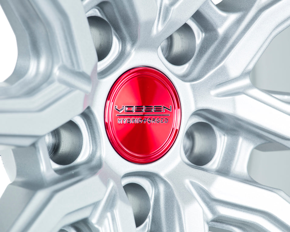 Vossen HF-3 Hybrid Forged Deep Satin Silver Wheel - 5x127 20x9.5 +25