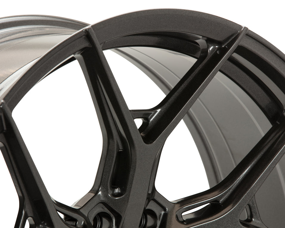 Vossen HF-5 Hybrid Forged Super Deep Anthracite Wheel - 5x112 23x11 +5
