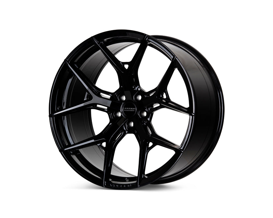 Vossen HF-5 Hybrid Forged Deep Gloss Black Wheel - 5x130 20x11.5 +40