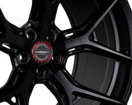 Vossen HF-5 Hybrid Forged Deep Satin Black Wheel - 5x112 22x10.5 +30
