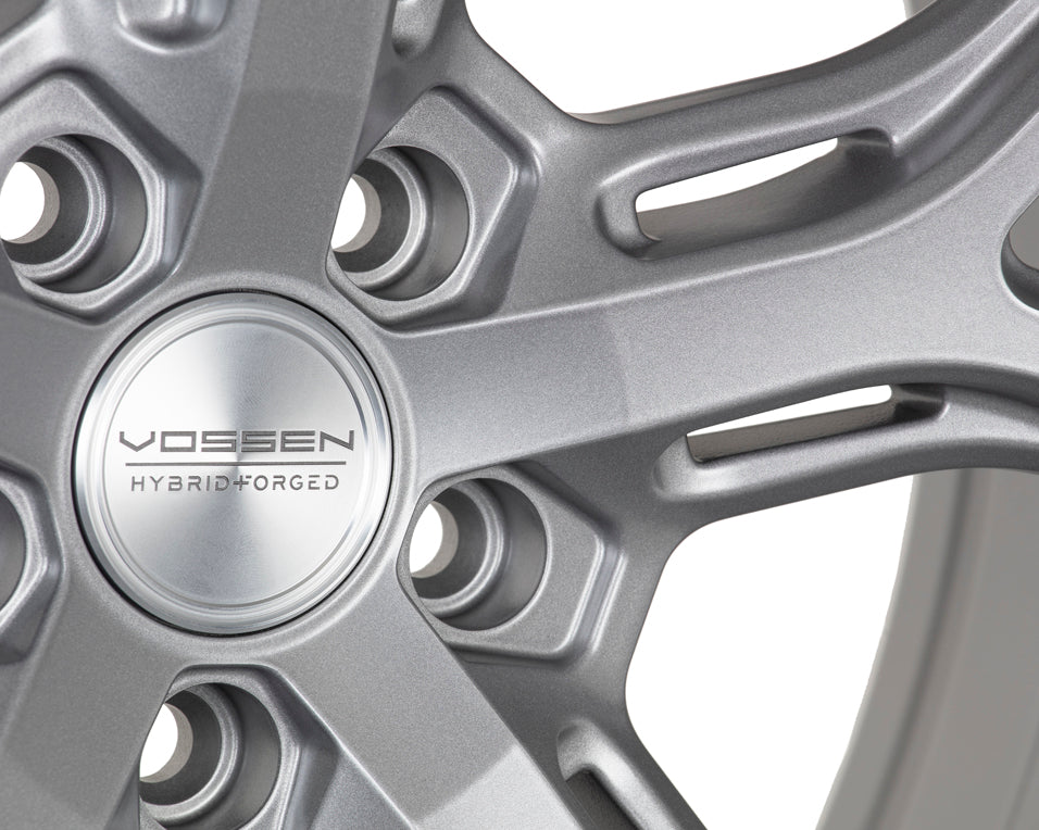 Vossen HF-5 Hybrid Forged Deep Satin Silver Wheel - 5x112 19x10 +35