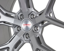 Load image into Gallery viewer, Vossen HF-5 Hybrid Forged Deep Satin Silver Wheel - 5x112 19x10 +35