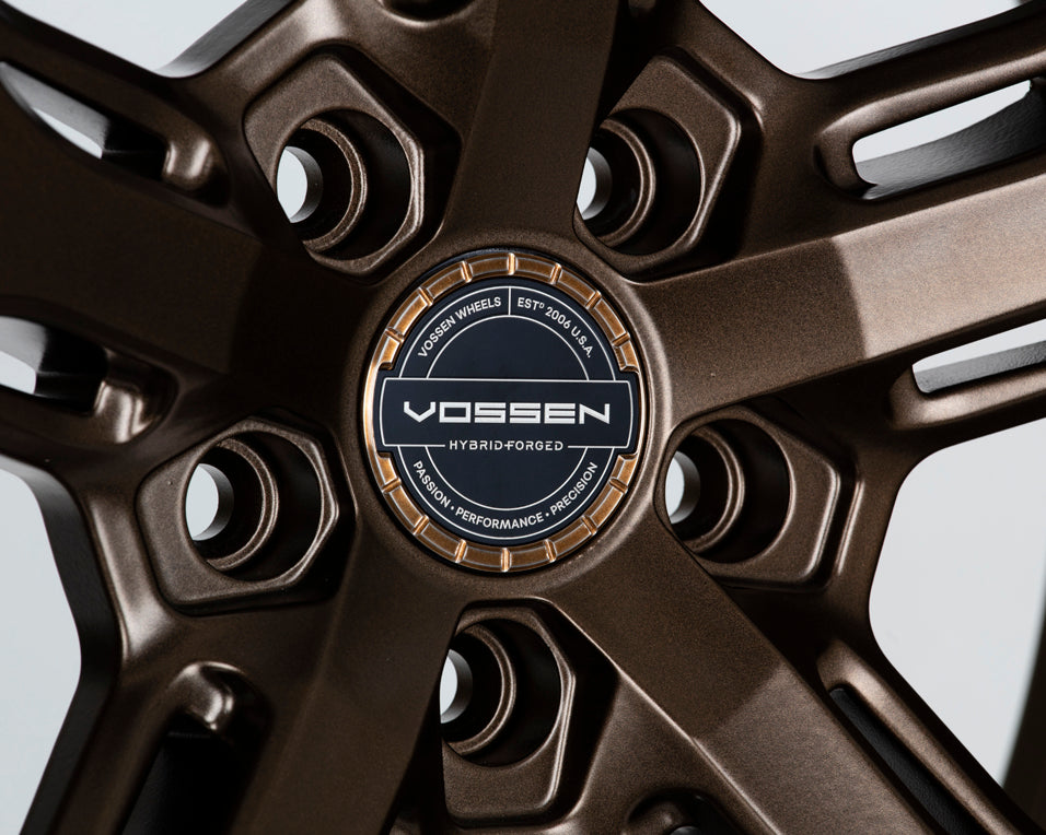 Vossen HF-5 Hybrid Forged Super Deep Satin Bronze Wheel - 5x132 22x11 +18