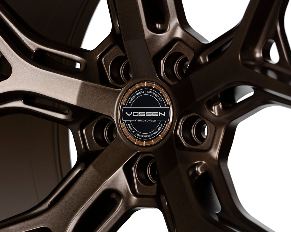 Vossen HF-5 Hybrid Forged Super Deep Satin Bronze Wheel - 5x132 22x11 +18