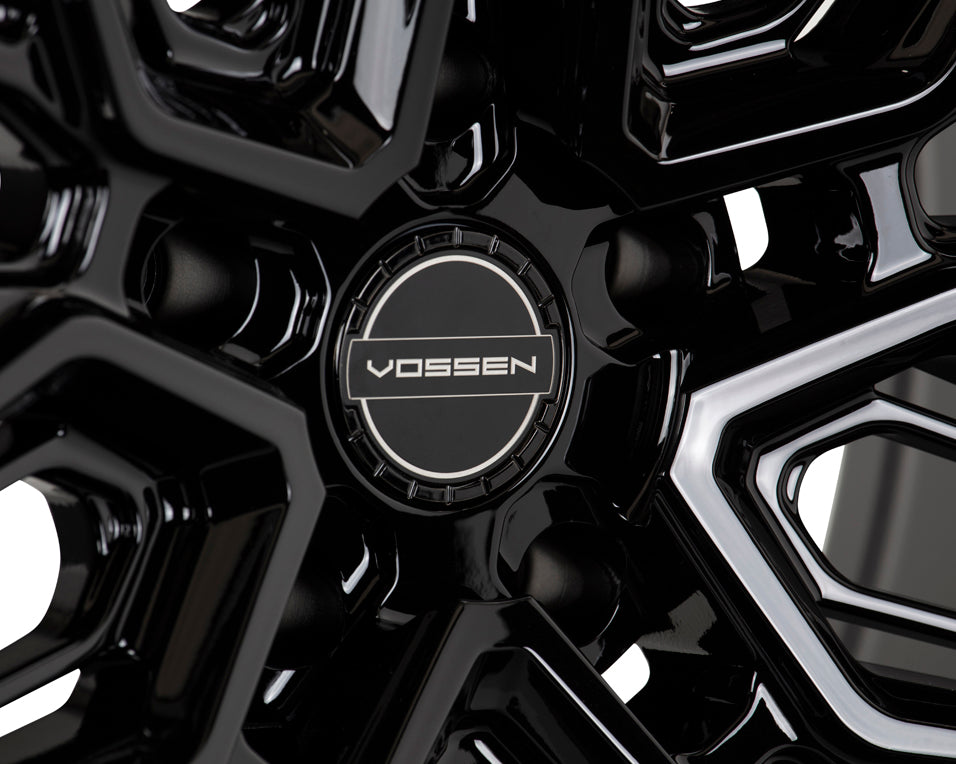 Vossen HF-7 Hybrid Forged Flat Gloss Black Wheel - 5x112 22x10 +36