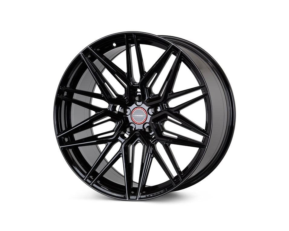 Vossen HF-7 Hybrid Forged Flat Gloss Black Wheel - 5x112 22x10 +36
