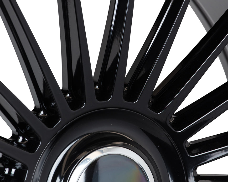 Vossen HF-8 Hybrid Forged Deep Gloss Black Wheel - 5x130 24x10 +15
