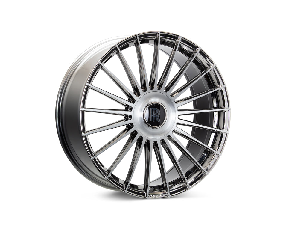 Vossen HF-8 Hybrid Forged Deep EMC Polished / Brushed Wheel - 5x130 24x10 +15