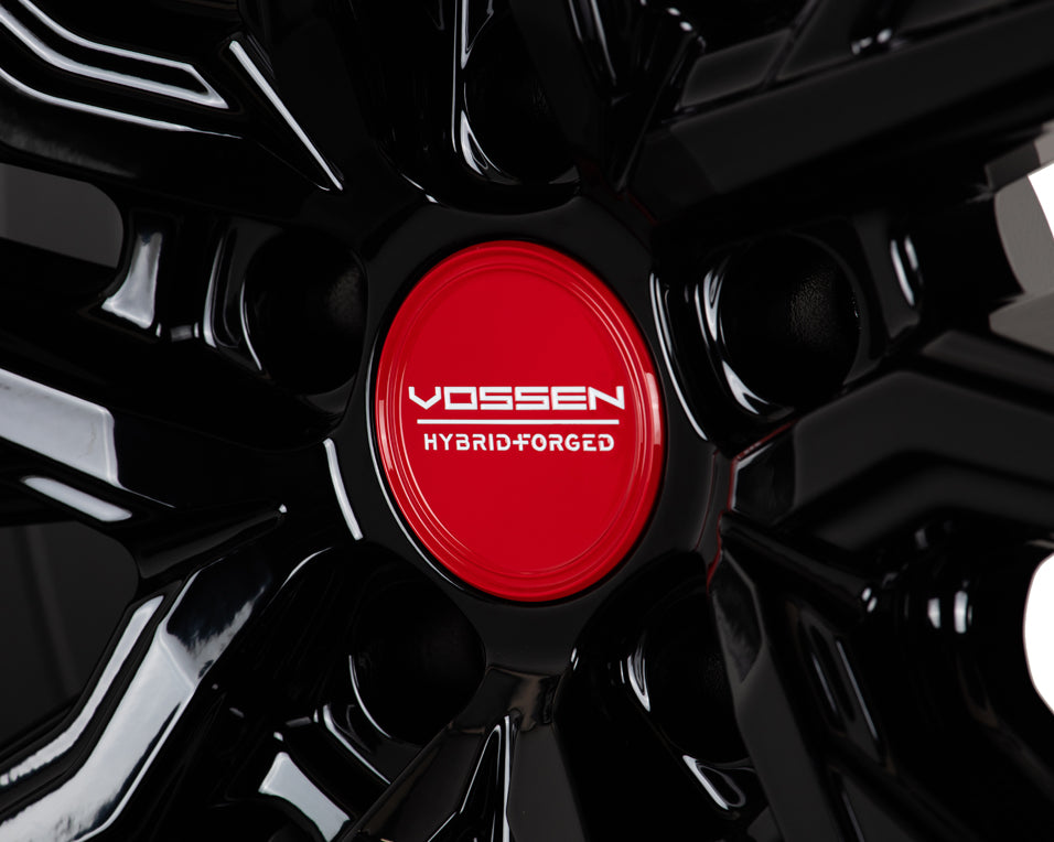 Vossen HF-4T Hybrid Forged Deep Gloss Black Left Side Wheel - 5x130 22x12 +43
