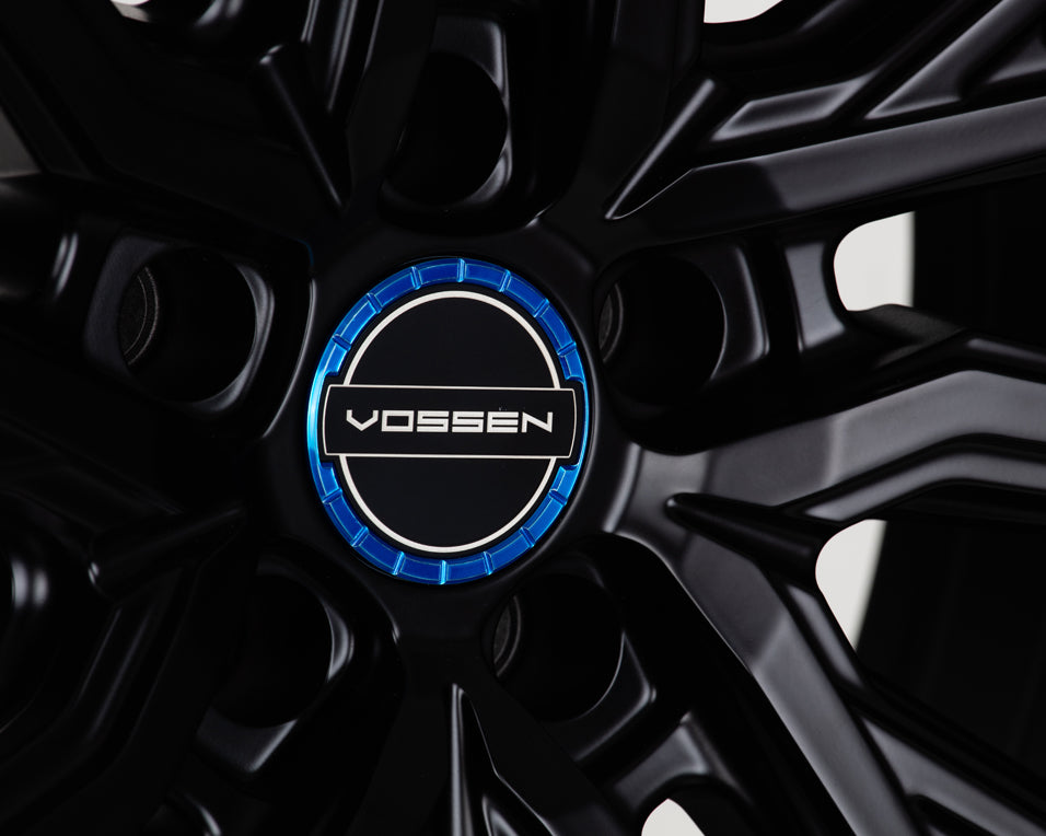 Vossen HF-4T Hybrid Forged Flat Satin Black Right Side Wheel - 5x130 22x10 +47 - Audi e-tron Fitment