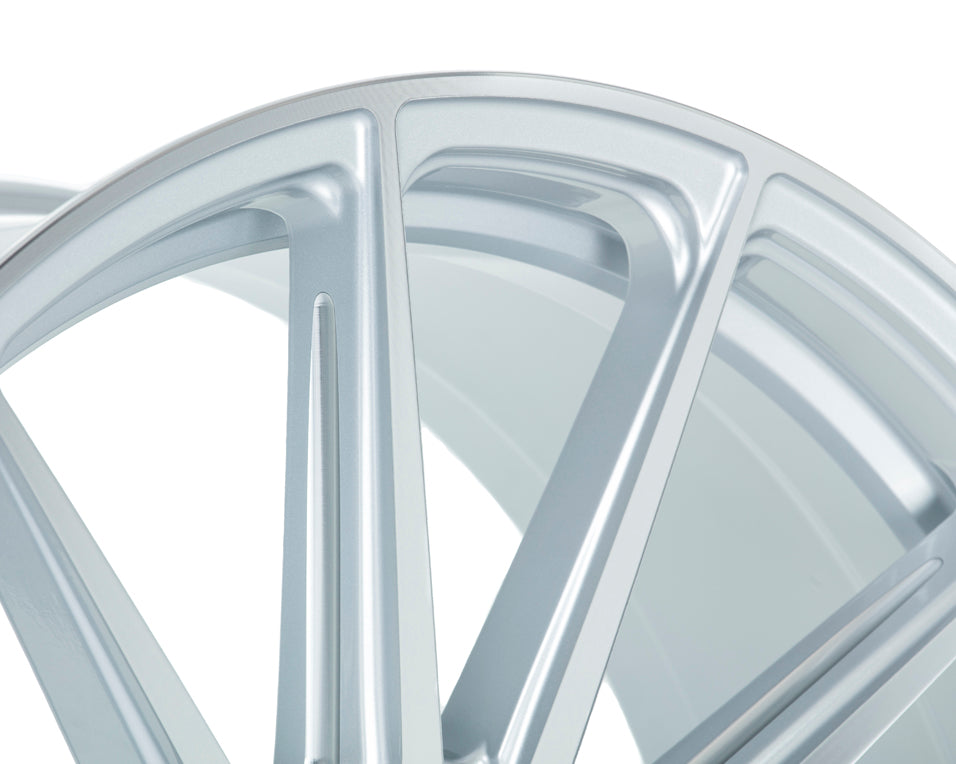 Vossen HF6-1 Hybrid Forged Deep Silver Polished Wheel - 6x135 24x10 +25