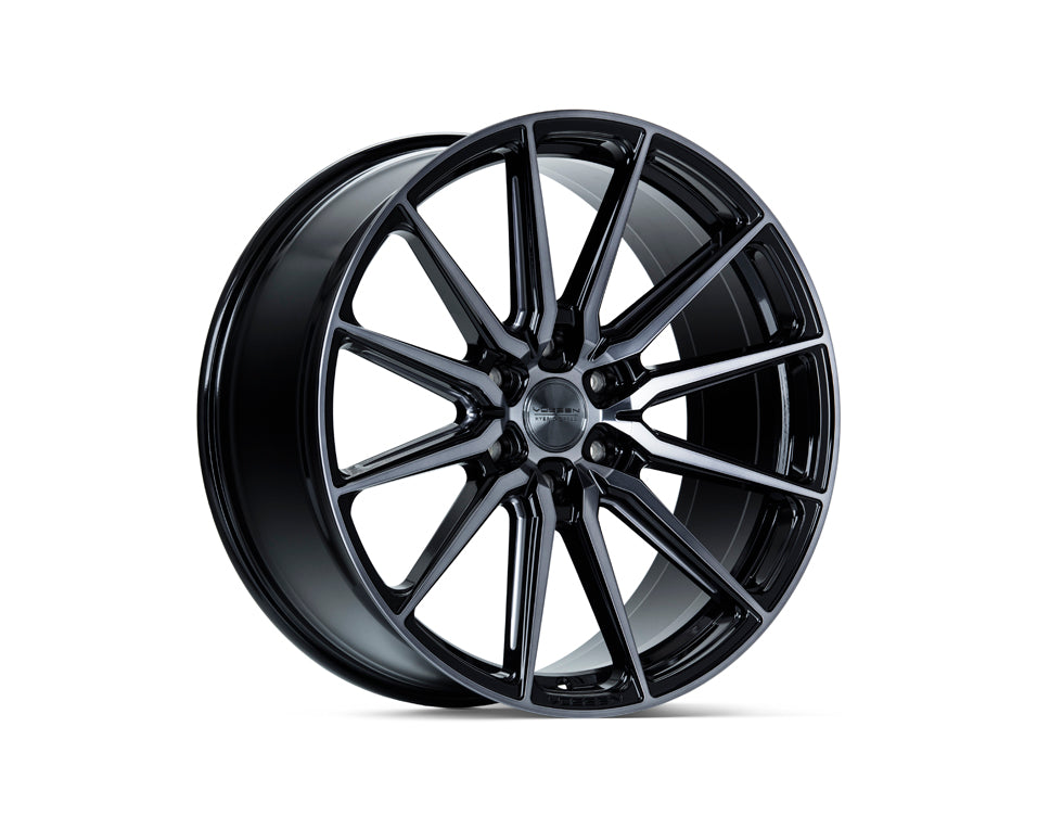 Vossen HF6-1 Hybrid Forged Deep Gloss Black Wheel - 6x135 24x10 +25