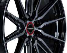 Load image into Gallery viewer, Vossen HF6-1 Hybrid Forged Deep Gloss Black Wheel - 6x135 24x10 +25