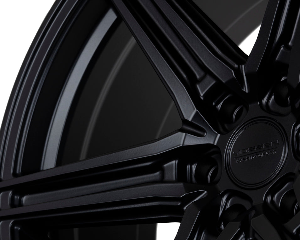 Vossen HF6-2 Hybrid Forged Deep Satin Black Wheel - 6x135 24x10 +25