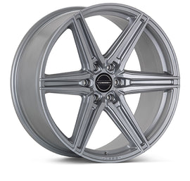 Vossen HF6-2 Hybrid Forged Satin Silver Wheel - 5x130 24x10 +25