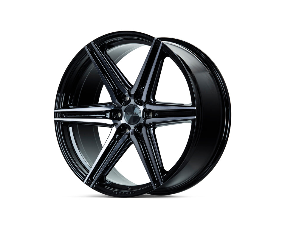 Vossen HF6-2 Hybrid Forged Deep Tinted Gloss Black Wheel - 6x135 22x9.5 +20