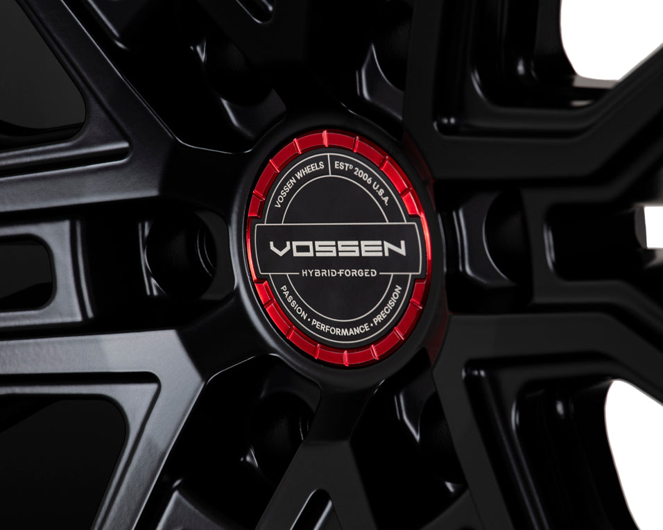 Vossen HF6-3 Hybrid Forged Deep Satin Black Wheel - 6x139.7 22x9.5 +30