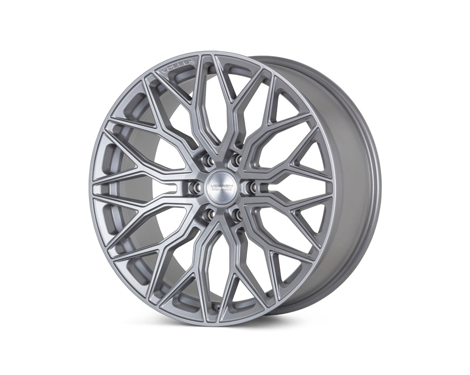 Vossen HF6-3 Hybrid Forged Satin Silver Wheel - 6x139.7 24x10 +25