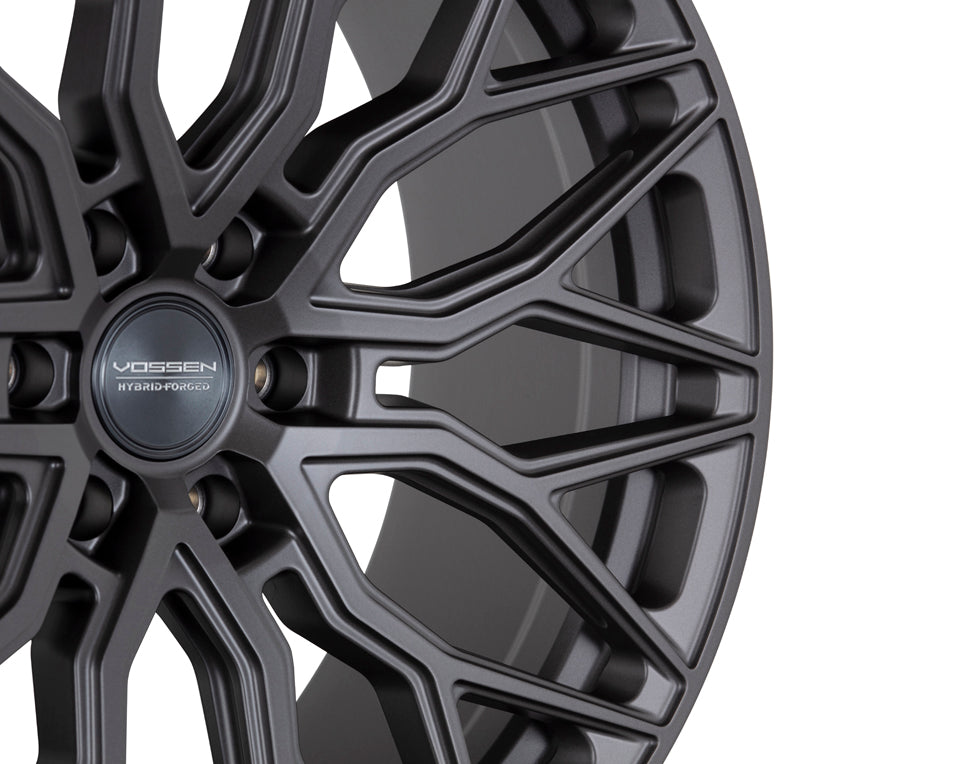 Vossen HF6-3 Hybrid Forged Deep Matte Gunmetal Wheel - 6x139.7 22x9.5 +20