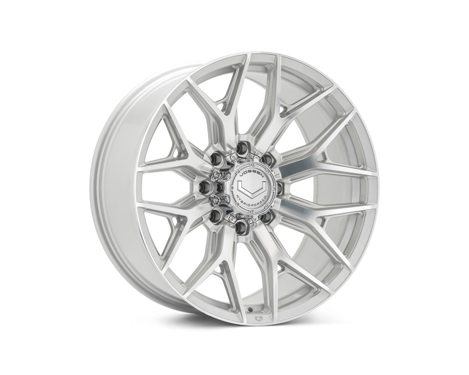 Vossen HF6-4 Hybrid Forged Deep Silver Polished Wheel - 8x170 24x11 +0