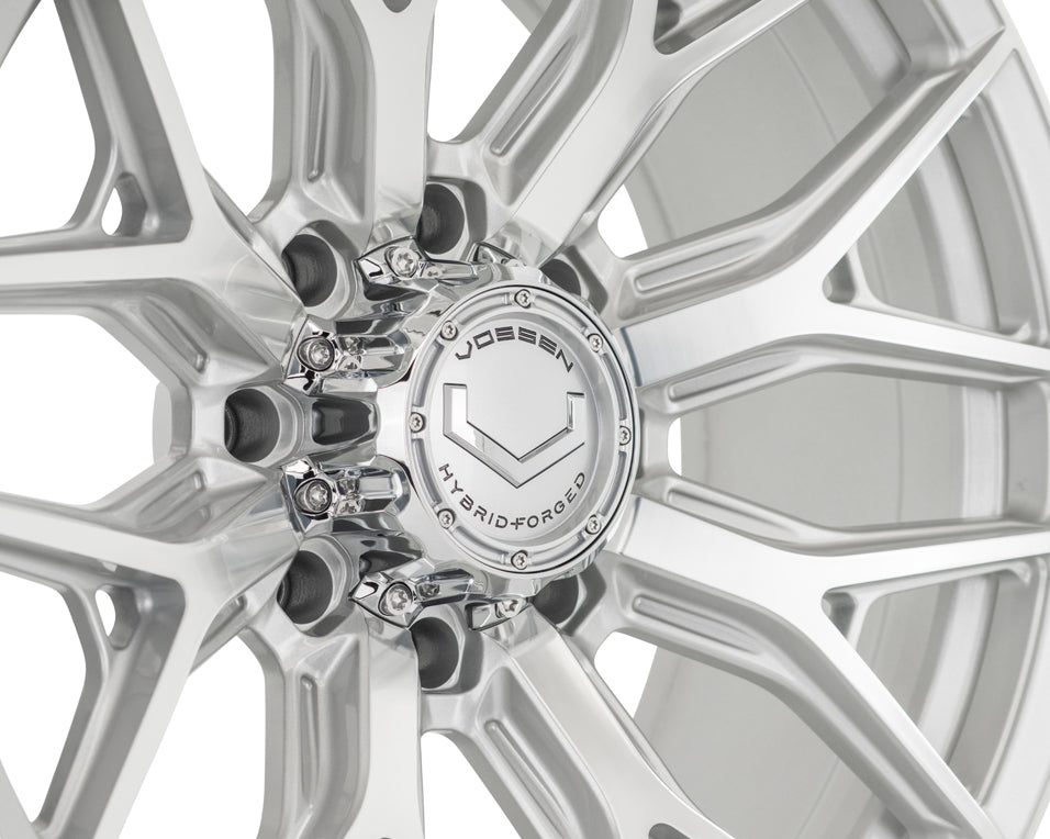 Vossen HF6-4 Hybrid Forged Deep Silver Polished Wheel - 8x170 24x11 +0