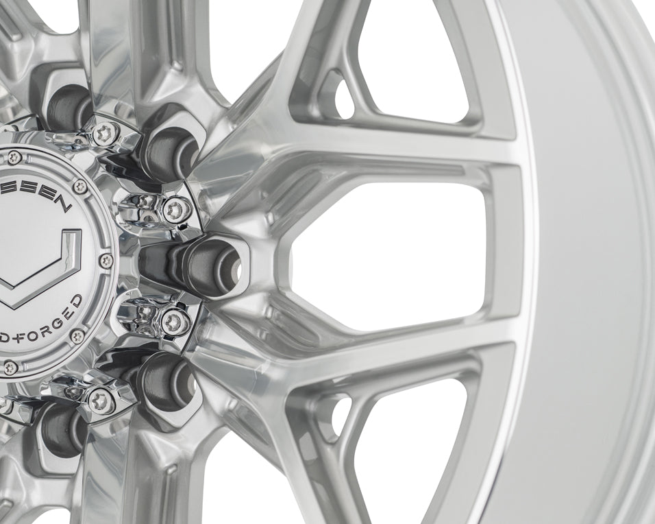 Vossen HF6-4 Hybrid Forged Deep Silver Polished Wheel - 8x170 24x11 +0
