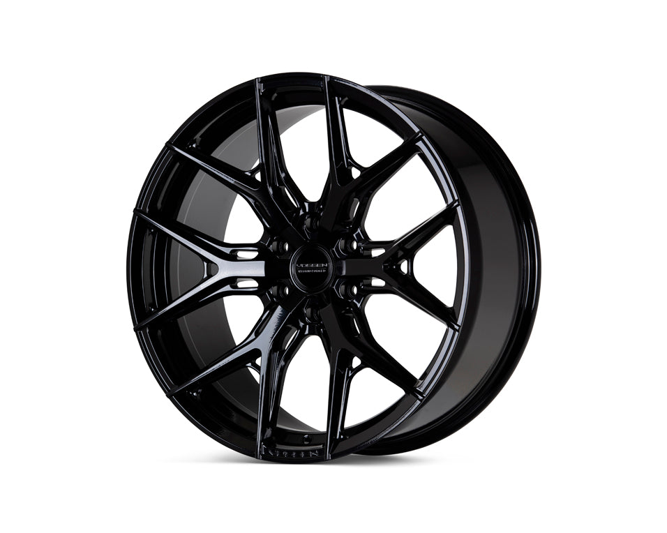 Vossen HF-3 Hybrid Forged Super Deep Gloss Black Wheel - 5x127 22x11 -6