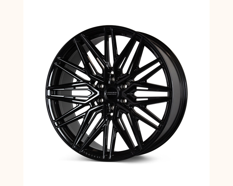 Vossen HF6-4 Hybrid Forged Deep Gloss Black Wheel - 6x135 22x9.5 +0