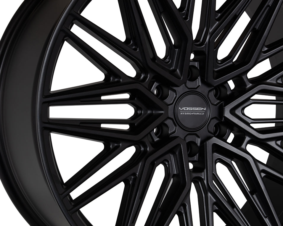 Vossen HF6-5 Hybrid Forged Super Deep Satin Black Wheel - 6x139.7 22x10 -18