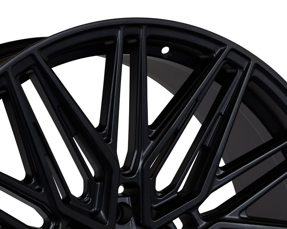 Vossen HF6-5 Hybrid Forged Deep Satin Black Wheel - 6x135 24x10 +35