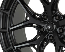 Load image into Gallery viewer, Vossen HFX-1 Hybrid Forged X Deep Satin Black Wheel - 6x139.7 22x9.5 +30