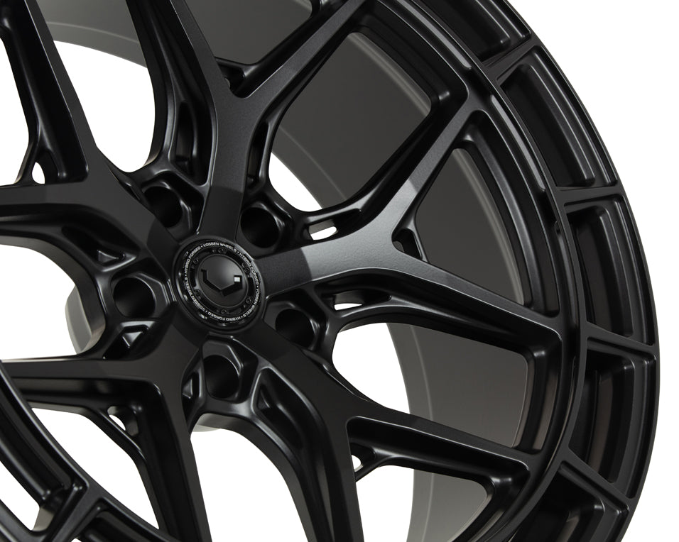 Vossen HFX-1 Hybrid Forged X Deep Satin Black Wheel - 5x130 20X9 +20