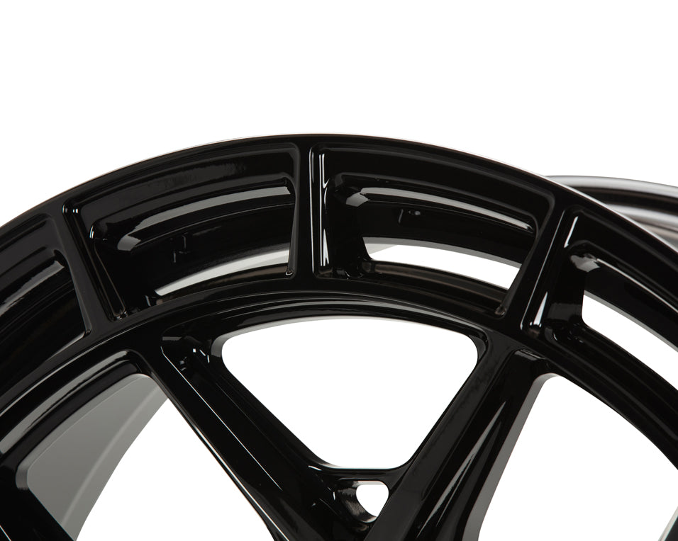Vossen HFX-1 Hybrid Forged X Deep Gloss Black Wheel - 5x112 22x9.5 +25
