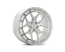 Vossen HFX-1 Hybrid Forged X Deep Silver Polished Wheel - 5x112 20x10.5 +25