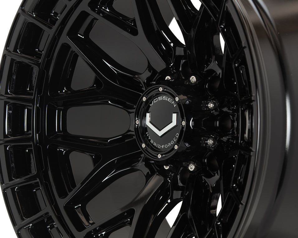 Vossen HFX-1 Hybrid Forged X Deep Gloss Black Wheel - 8x180 20x9 +0