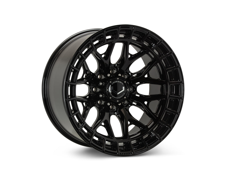 Vossen HFX-1 Hybrid Forged X Deep Gloss Black Wheel - 8x180 20x9 +0