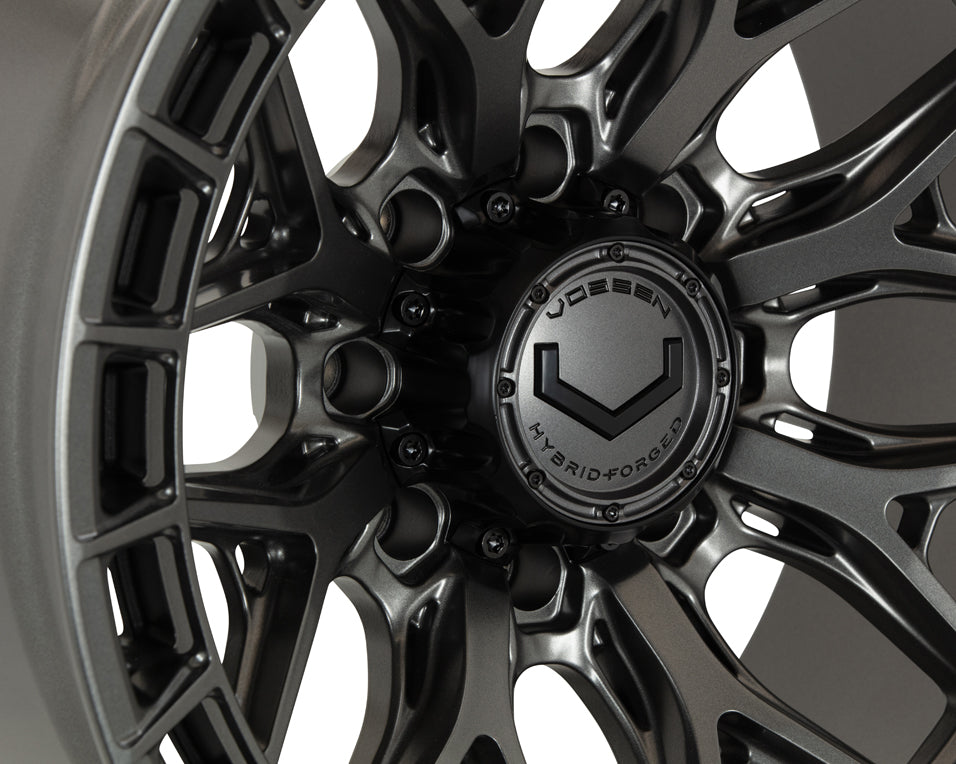 Vossen HFX-1 Hybrid Forged X Deep Matte Gunmetal Wheel - 8x180 20x9 +0