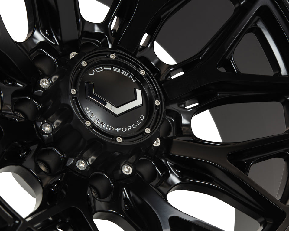 Vossen HFX-1 Hybrid Forged X Deep Satin Black Wheel - 8x165.1 20x9 +18