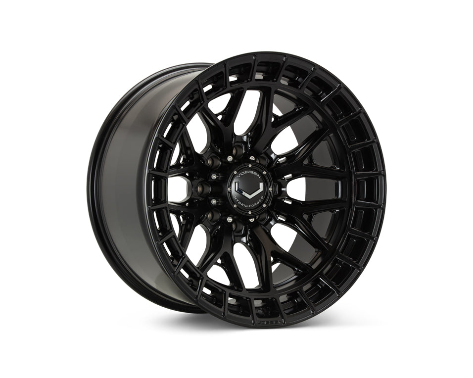 Vossen HFX-1 Hybrid Forged X Deep Satin Black Wheel - 8x165.1 20x9 +18