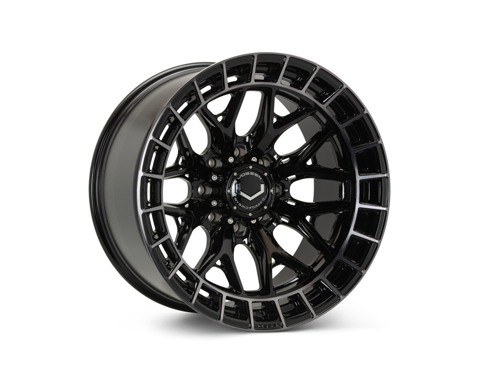Vossen HFX-1 Hybrid Forged X Deep Tinted Gloss Black Wheel - 8x170 20x9 +18