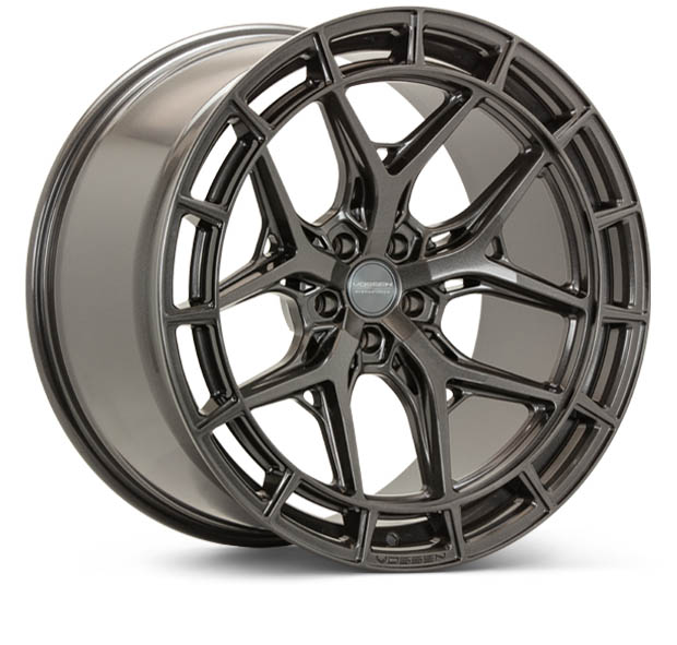 Vossen HFX-1 Hybrid Forged X Flat Anthracite Wheel - 5x120 22x10 +32