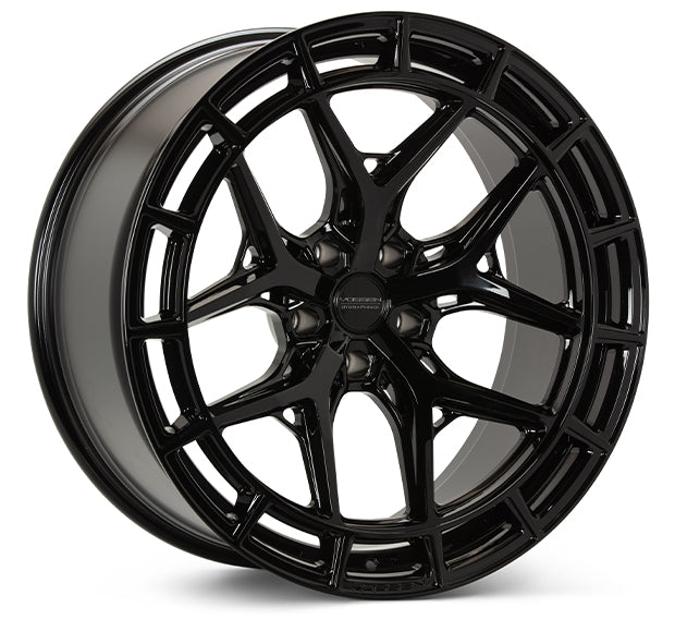 Vossen HFX-1 Hybrid Forged X Mid Gloss Black Wheel - 5x114.3 23x10 +36