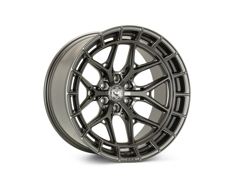 Vossen HFX-1 Hybrid Forged X Deep Matte Gunmetal Wheel - 6x139.7 20x9.5 +30