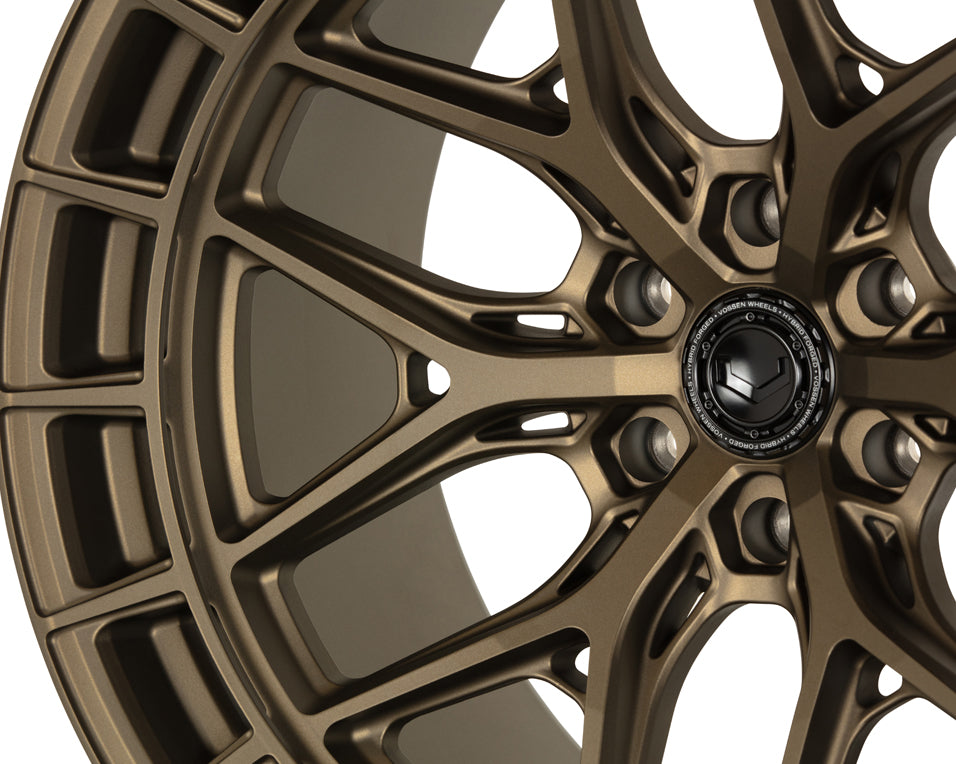 Vossen HFX-1 Hybrid Forged X Deep Satin Bronze Wheel - 6x139.7 22x9.5 +15