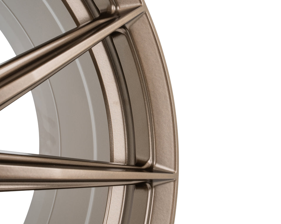 Vossen HFX-2 Hybrid Forged X Deep Satin Bronze Wheel - 6x135.0 22x9.5 +25