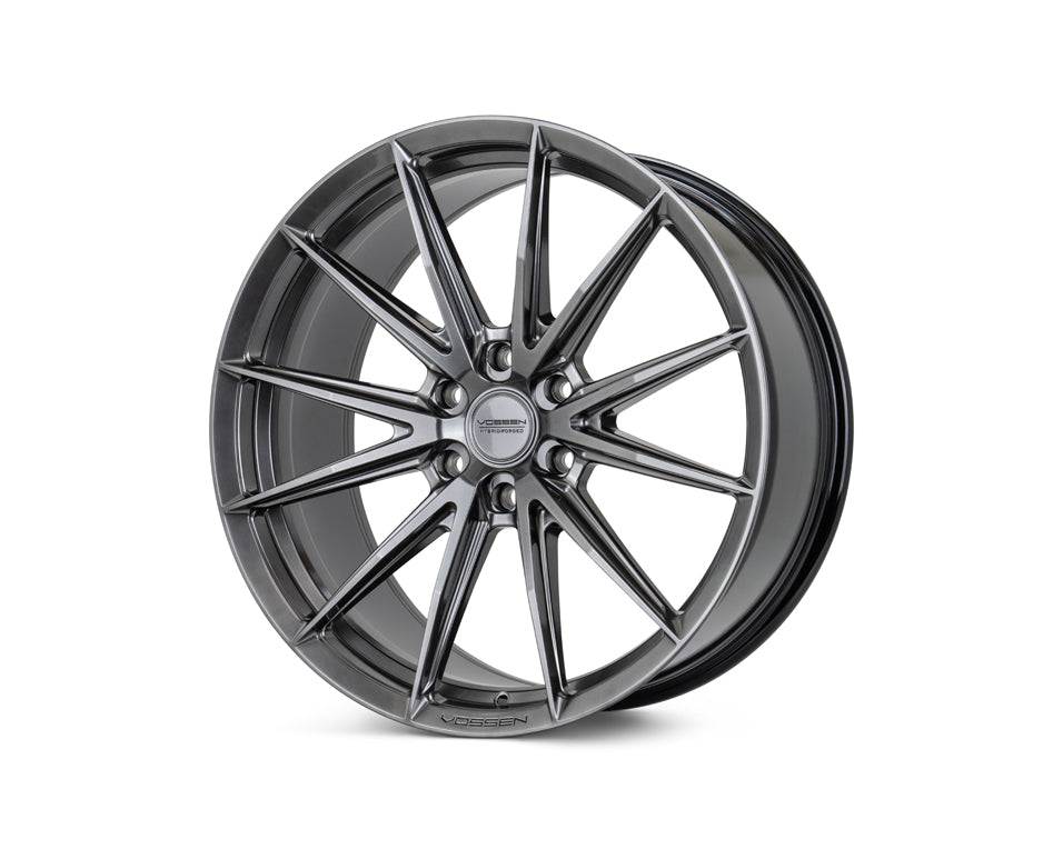 Vossen HFX-2 Hybrid Forged X Deep Hyper Black Wheel - 6x135 22x9.5 +30
