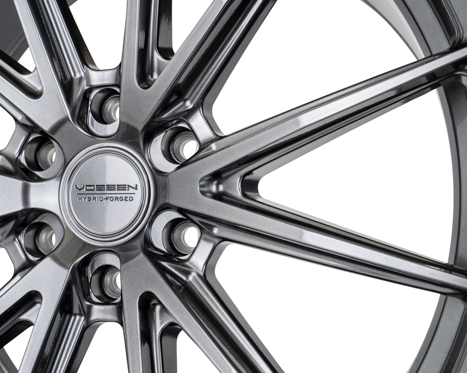 Vossen HFX-2 Hybrid Forged X Deep Hyper Black Wheel - 6x135 22x9.5 +30